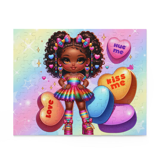 Hug Me Kiss Me Love Puzzle