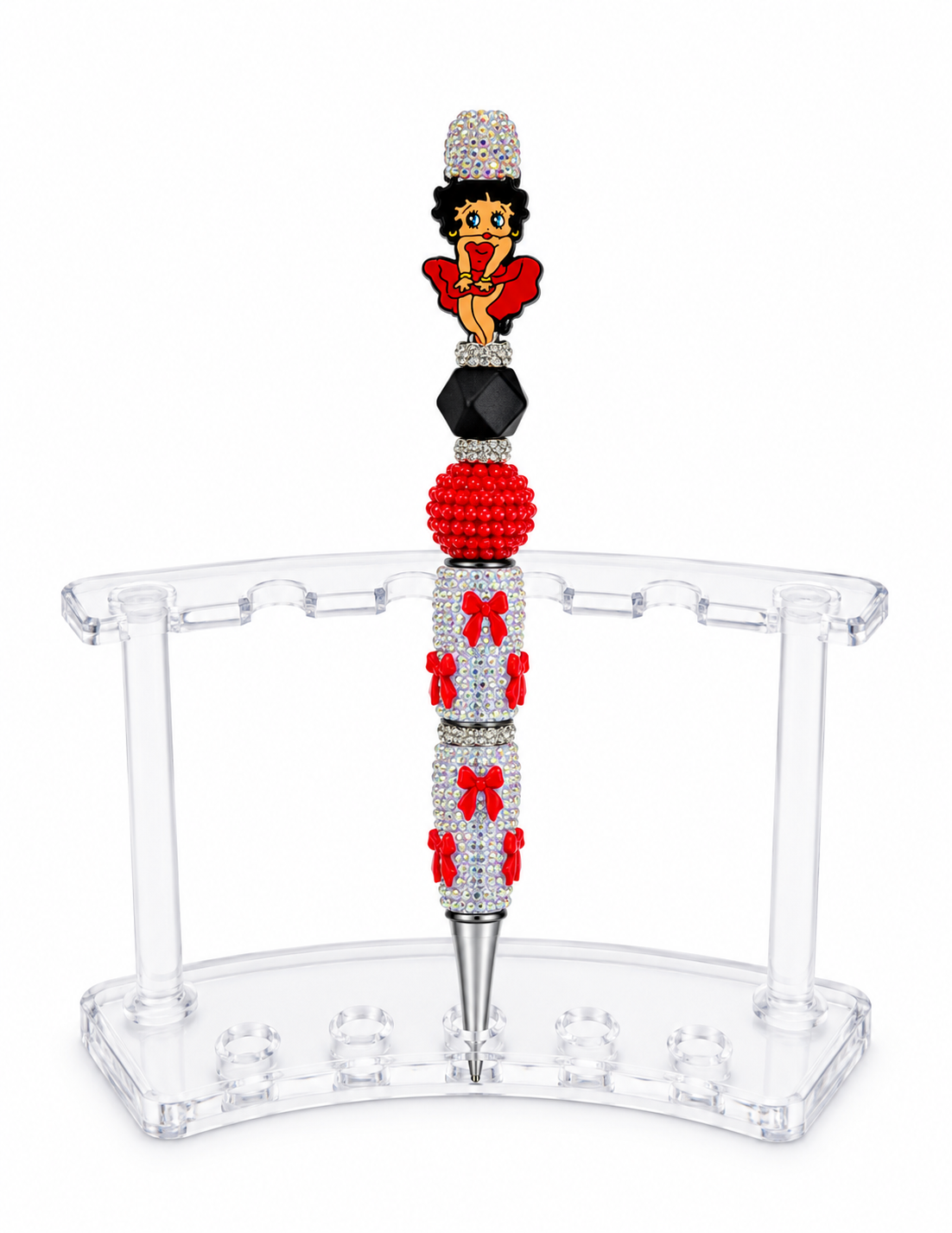 Vintage Glam Character Inspired Beaded Pen