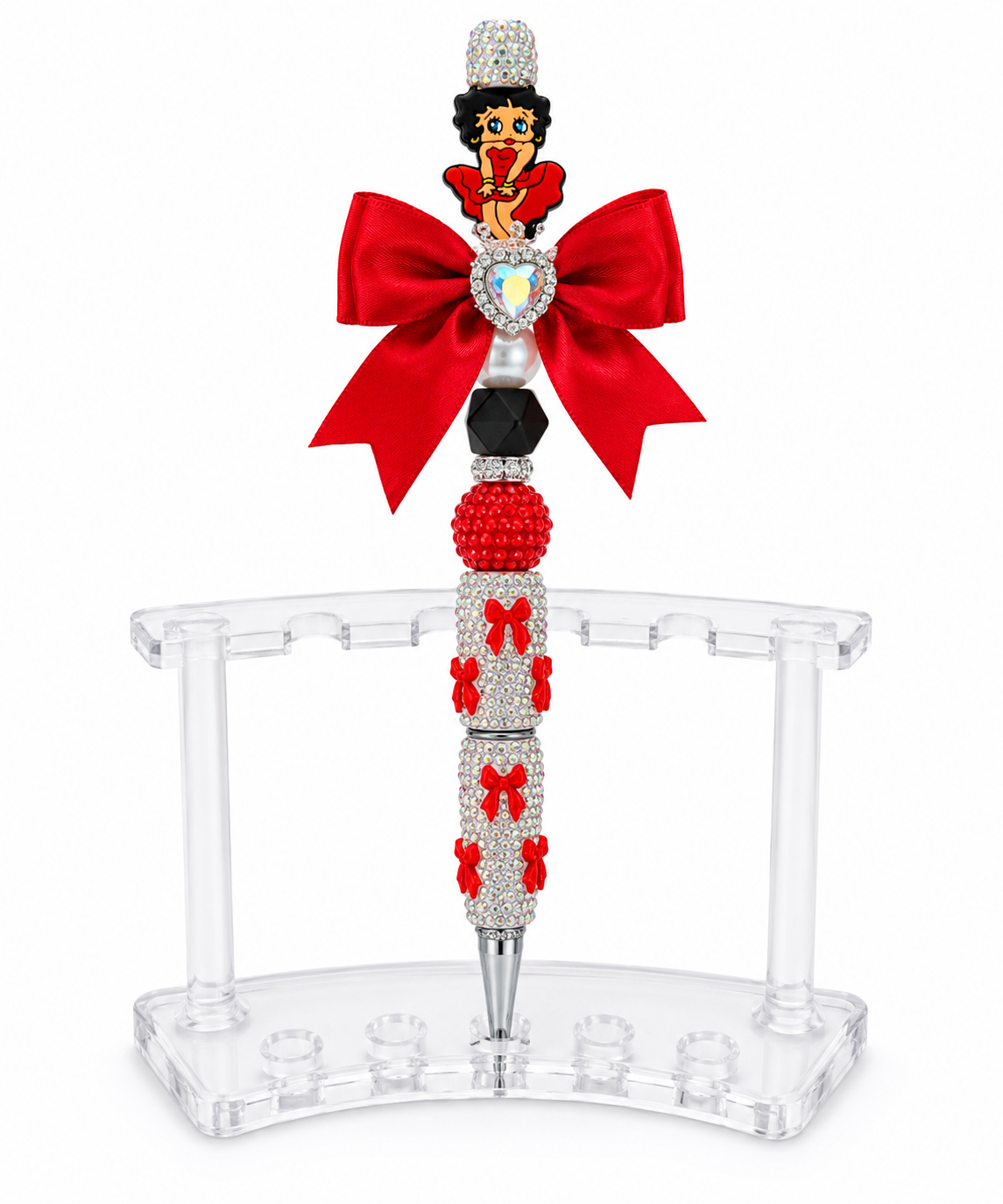 Vintage Glam Character Inspired Beaded Pen