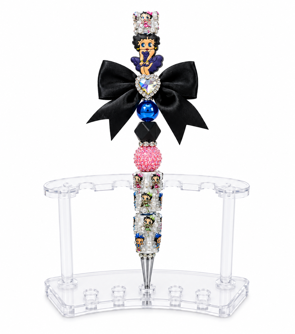 Vintage Glam Character Inspired Beaded Pen