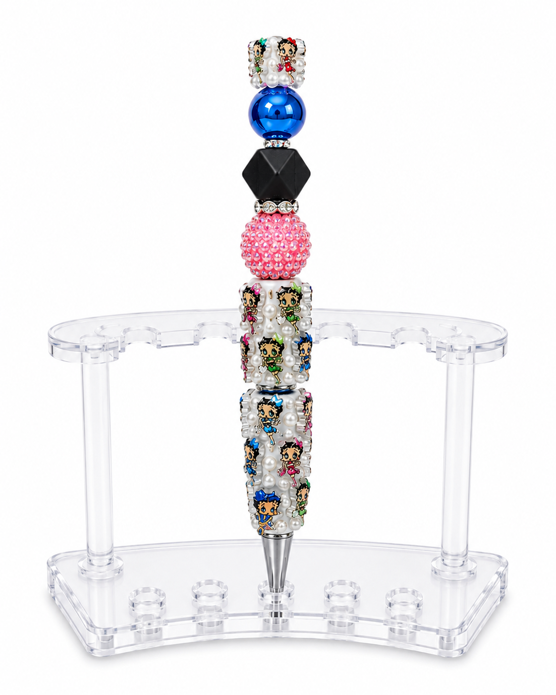 Vintage Glam Character Inspired Beaded Pen